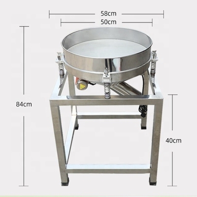 2 Decks Vibro Sand- und Kies-Scheider Sifter-Maschine mit feinen Materialien