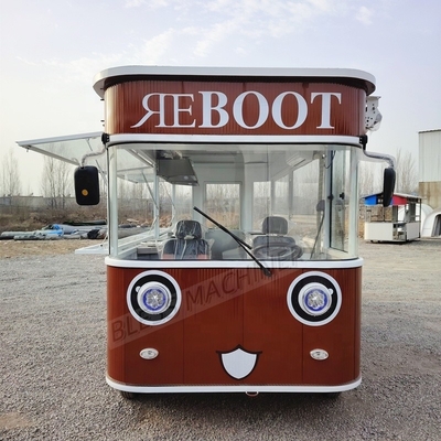 Full Kitchen Mobil Food Truck Einzelhandel Lebensmittel Anhänger für Pizza Burger BBQ