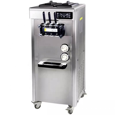2022 Soft Serve 3 Geschmack Eismaschine mit Super Performance und Automatik