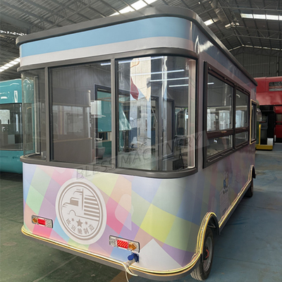 Elektrische Karre Mobil Snack Brot Food Truck für Weingüter und Lebensmittel Getränke Anwendung