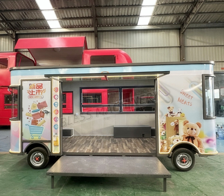 Elektrische Karre Mobil Snack Brot Food Truck für Weingüter und Lebensmittel Getränke Anwendung