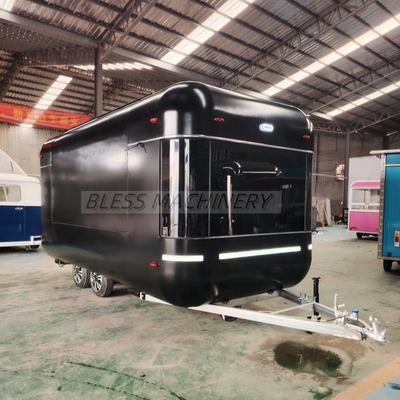 Lange Lebensdauer Snack Food Cart Verkauf Konzessionsstraße Fast Airstream Trailer