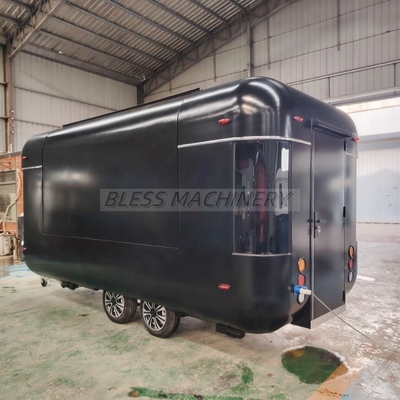 110V220V Konzession Retro-Eis-Türkei-Wagen Mobil-Tiefbrenner Food Truck Anhänger USA