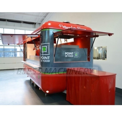 mobile Fast-Food-Anhänger mit Hochgeschwindigkeits-Multifunktions-Snack-Food-Wagen