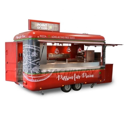 mobile Fast-Food-Anhänger mit Hochgeschwindigkeits-Multifunktions-Snack-Food-Wagen