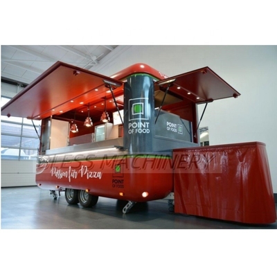 mobile Fast-Food-Anhänger mit Hochgeschwindigkeits-Multifunktions-Snack-Food-Wagen