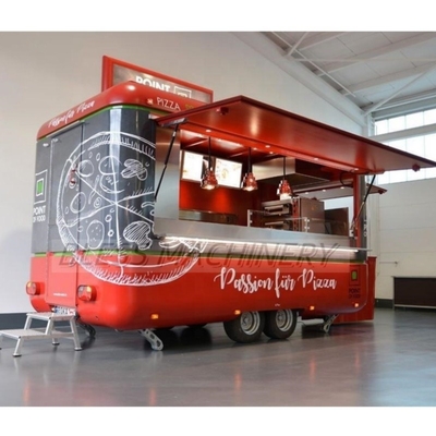mobile Fast-Food-Anhänger mit Hochgeschwindigkeits-Multifunktions-Snack-Food-Wagen