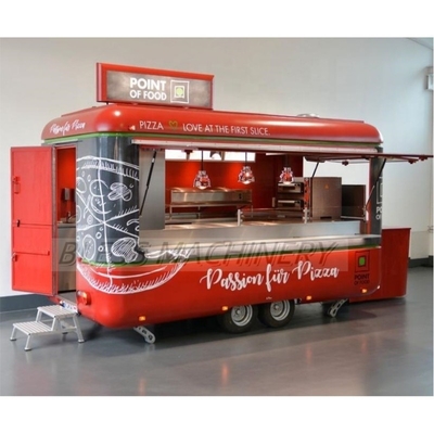 mobile Fast-Food-Anhänger mit Hochgeschwindigkeits-Multifunktions-Snack-Food-Wagen