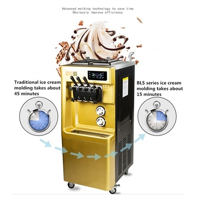 Rainbow Soft Serve Eismaschine für Wasseranwendungen
