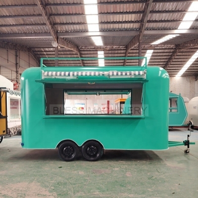 Mobile Saftbar Eiscreme Lebensmittel-Vending-Truck in voll ausgestattet mit 110V220V Spannung