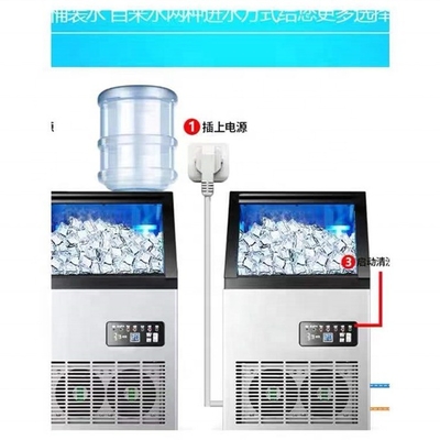 Luft- oder Wasserkühlung Hicon Eismaschine für die Produktion von Eiswürfeln auf der Kantonmesse