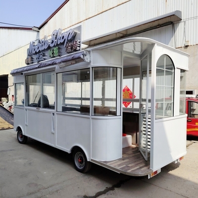 Ausgestattete mobile Lebensmittelanhänger für geröstete Hühner-Foodtrucks
