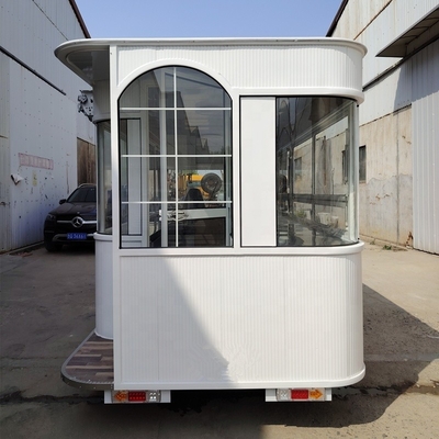 Ausgestattete mobile Lebensmittelanhänger für geröstete Hühner-Foodtrucks