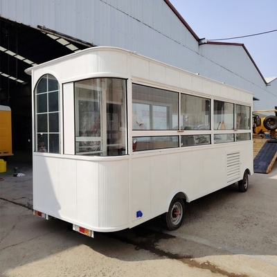 Ausgestattete mobile Lebensmittelanhänger für geröstete Hühner-Foodtrucks