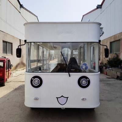 Bekleidungsgeschäfte Mobil-Küchen-Anhänger Straße Mobil-Lebensmittel-Wärmer-Wagen/Crepe-Lebensmittel-Anhänger