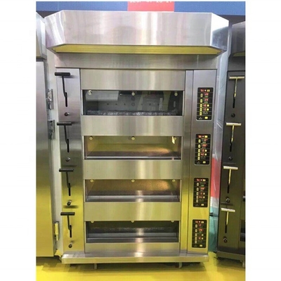 Energieeinsparende 3-Deck Backofen Edelstahl Heizungselement für Tray Größe 400 * 600mm