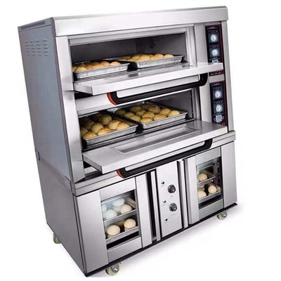 200 KG Einphasenbackofen mit benutzerfreundlichem Design und Edelstahl