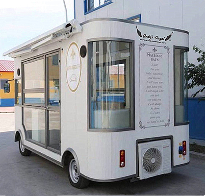 Mobiler Gaswagen für Straßenkioske erfüllt 2024 internationale Hygiene-Standards