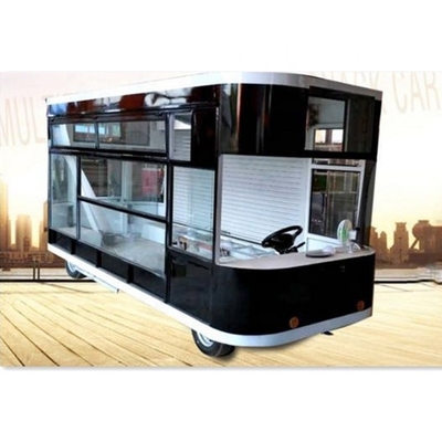 2024 angepasste Pizza-Schleppbar Luftstrom-Food-Trailer Hygiene-Standards für Snacks