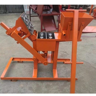 10% Rabatt Malaysia Manuelle Verriegelung Ziegelmaschine mit auf der Canton Fair ausgestellt