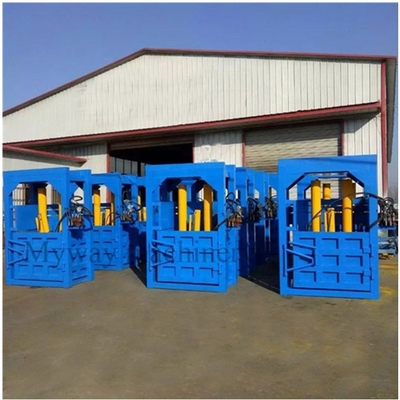 Einzelsylinder-Doppelzylinder-Kleidungspackmaschine mit hoher Dichte und hydraulischem Verdichter