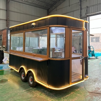 Langer Lebensdauer Multifunktionaler Automatik-Lebensmittelanhänger für Outdoor-Fastfood-Unternehmen
