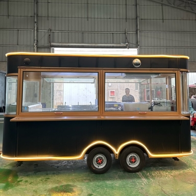 Langer Lebensdauer Multifunktionaler Automatik-Lebensmittelanhänger für Outdoor-Fastfood-Unternehmen