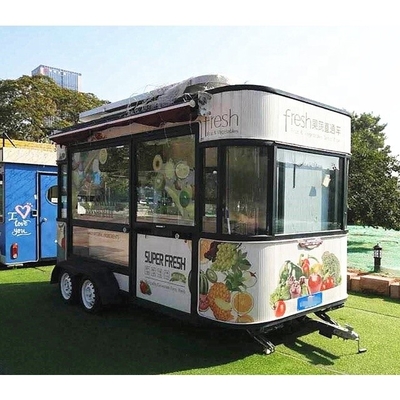 Street Mobile Food Warmer Cart/Crepe Food Trailer Australien Multifunktionell und langlebig
