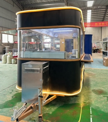 Street Mobile Food Warmer Cart/Crepe Food Trailer Australien Multifunktionell und langlebig
