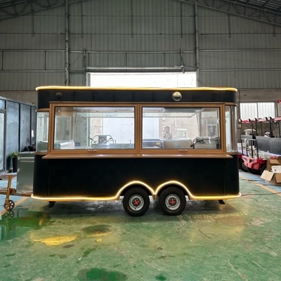 Street Mobile Food Warmer Cart/Crepe Food Trailer Australien Multifunktionell und langlebig