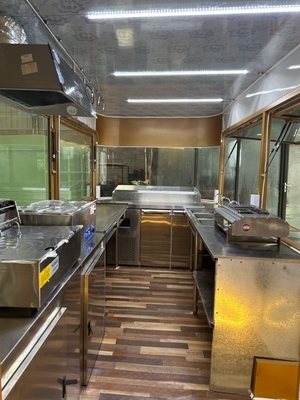 Street Mobile Food Warmer Cart/Crepe Food Trailer Australien Multifunktionell und langlebig