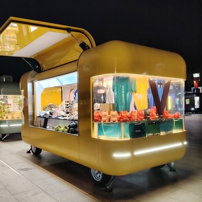 Lange Lebensdauer Super Performance CE zugelassener kundenspezifischer Lebensmittelanhänger für Snacks