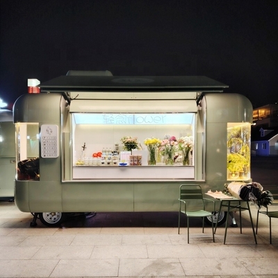 Lange Lebensdauer und gute Reputation Snack-Food-Wagen für Outdoor-Fast-Food-Geschäft