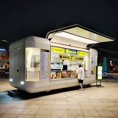Lange Lebensdauer und gute Reputation Snack-Food-Wagen für Outdoor-Fast-Food-Geschäft