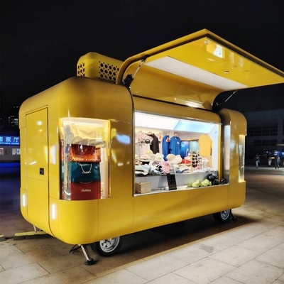 Lange Lebensdauer und gute Reputation Snack-Food-Wagen für Outdoor-Fast-Food-Geschäft