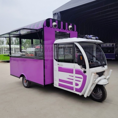 Multipurpose Mobile Electric Fast Food Snack Dreirad-Pedicab mit kundenspezifischem Design