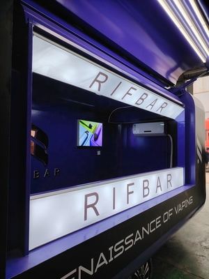 Autofahren 2024 Super Performance Street Food Cart Trailer mit 24 Monaten Garantie