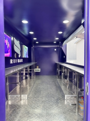 Autofahren 2024 Super Performance Street Food Cart Trailer mit 24 Monaten Garantie