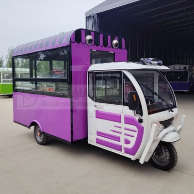 Multipurpose Mobile Electric Fast Food Snack Dreirad-Pedicab mit kundenspezifischem Design