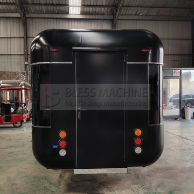 Kautschuk-Universal-Rad-Batterie-getriebene mobile Boutique-Wagen für den Einzelhandel