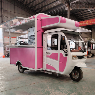 Video-Technischer Support Mehrzweck-Mobil-Elektro-Fastfood-Snack-Dreifahrrad-Pedicab