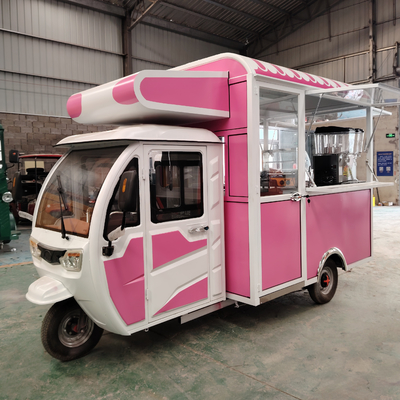 Video-Technischer Support Mehrzweck-Mobil-Elektro-Fastfood-Snack-Dreifahrrad-Pedicab