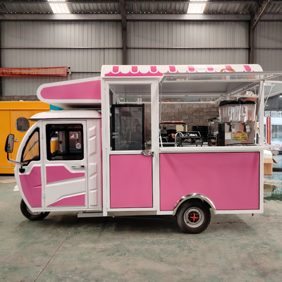 Video-Technischer Support Mehrzweck-Mobil-Elektro-Fastfood-Snack-Dreifahrrad-Pedicab