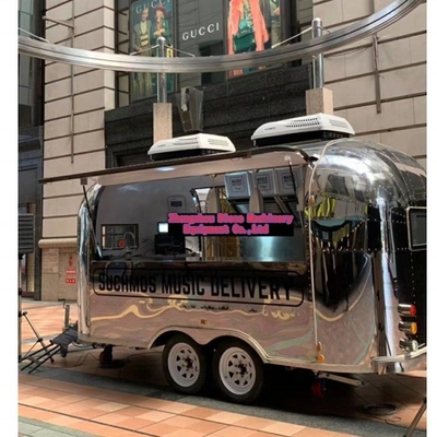 Straßen-Food-Trailer Airstream Fast-Food-Wagen Die perfekte Ergänzung zu jeder Küche