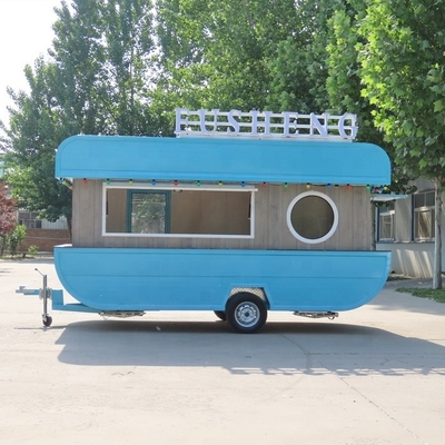 Direkt verkaufen mobiler Catering-Food-Kiosk Fast-Food-Anhänger mit Edelstahl
