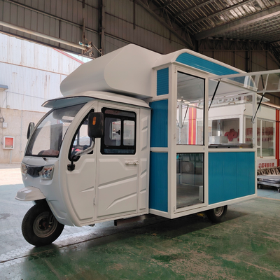 Multifunktionales mobiles elektrisches Fastfood Snack Dreirad Pedicab Dreirad im Jahr 2023