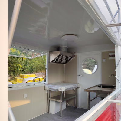 2023 Fast Food Snack Catering Getränke Kaffee Truck Trailer Wagen mit individueller Länge
