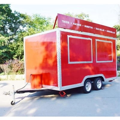 2022 Werbefirma Food Truck mit L320.00cm*W160.00cm*H235.00cm Leistung