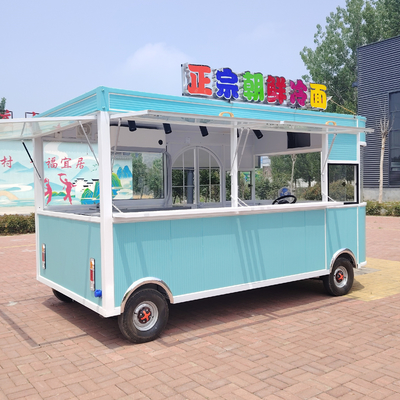 Outlet Electric Mobile Brathähnchen mit Cola Getränk Kaffee Eiscreme Milch Tee Essen Snacks 1000kg