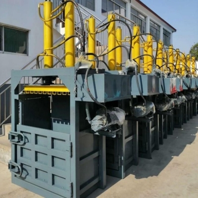 30 KG Druck 30-100Pa Hydraulische Karton-Balingpressmaschine mit horizontaler Konstruktion